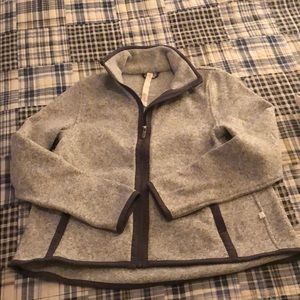 NWOT Grey Lululemon Zip-Up